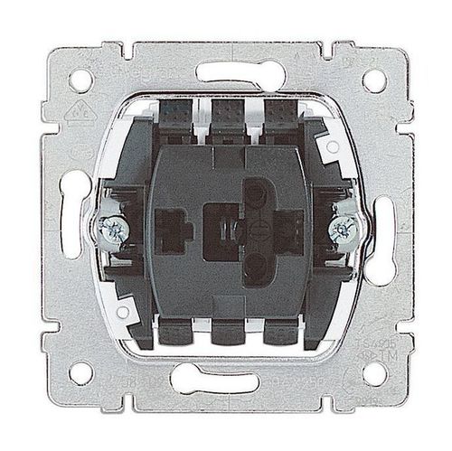 Механизм выключателя 1-клавишного двухполюсного Legrand GALEA LIFE, скрытый монтаж